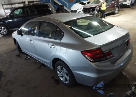 2013 Honda Civic Lx z USA, uszkodzony, nr VIN 2HGFB2F52DH559300